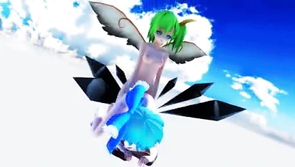 Mmd r-18 touhou cirno &amp; daiusei