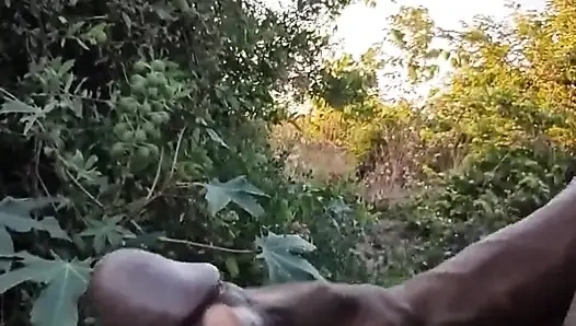 Büyük zenci yarağı yürüyüşe çıkıyor