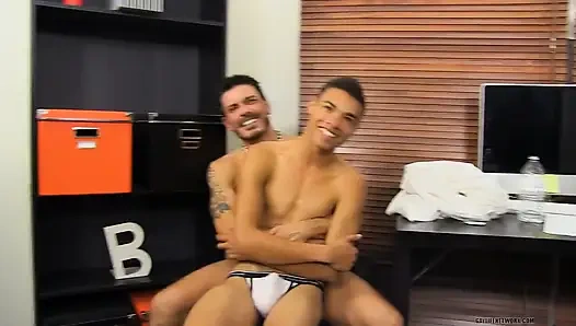 Collin ve Robbie ile sette