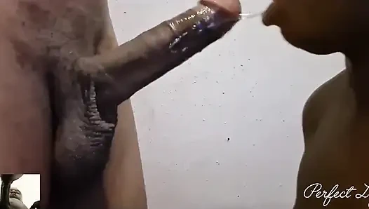 Sulu dudaklı zenci ile evde yalnız -mükemmel dudaklar