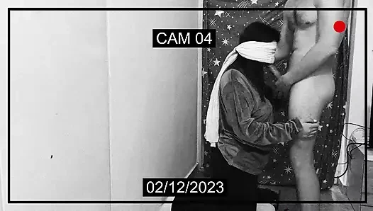 Kız arkadaş yakalandı üzerinde kam hile ile başka adam