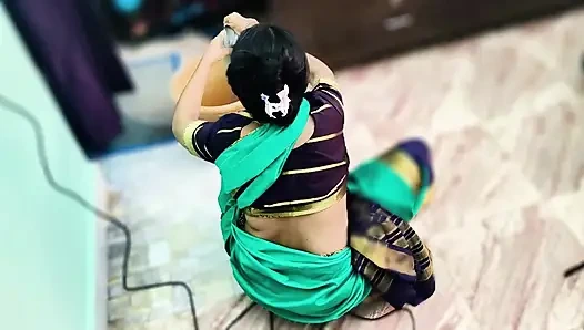 La soubrette indienne se fait baiser en sari, vidéo de sexe hindi complète