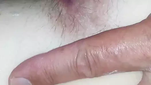 Fuck pussy and finger her asshole