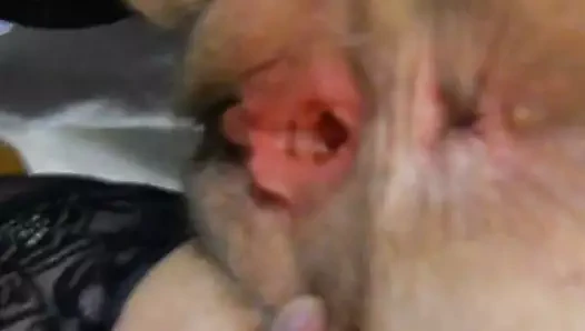 karısı yayılıyor onu göt için Cum