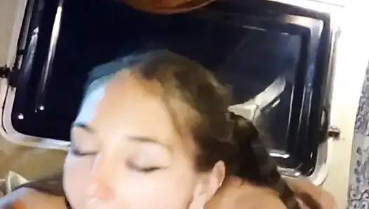 Asmr Gırtlağına Kadar Sakso Çekiyor Ve Tokatlıyor