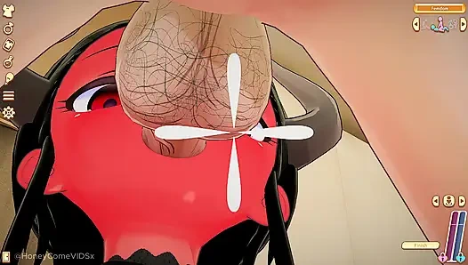 Honeycome - takıntılı şeytan - esaretle tam seks - sansürsüz