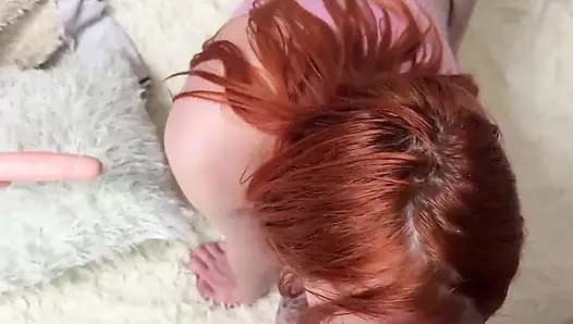 Üvey annem boşalmamaya çalışmamı söyledi ama yüzüne boşaldım