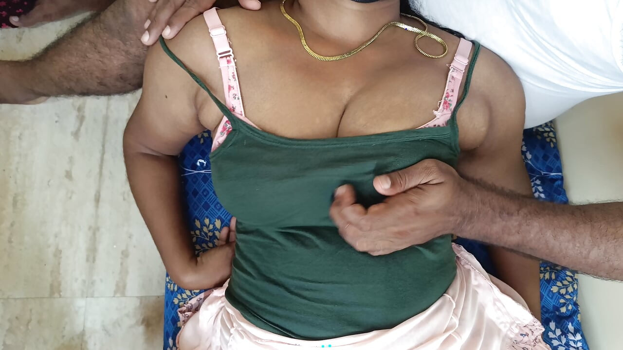Housewife enjoying with step brother