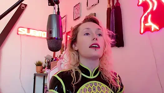 Kadın egemenliği ritüeli itaatkar itaat ve kontrol