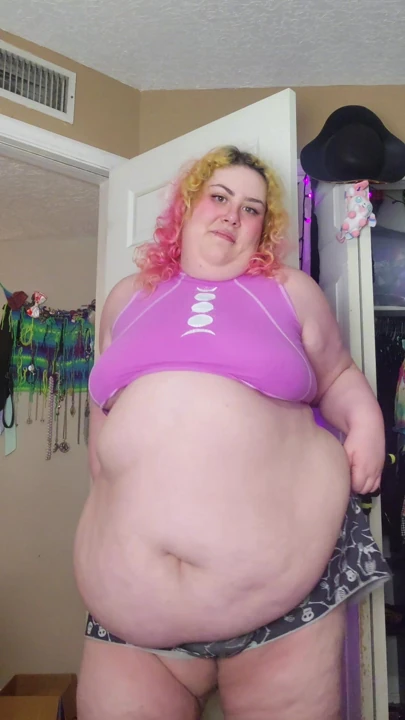 Belly is soft and squishy just like titties and therefore deserves squeezes just like titties.