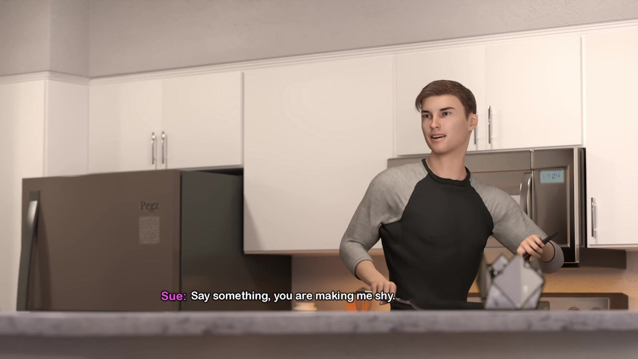 My Bimbo Dream 37 - Bimbo Milf With Fake Tits Finally Gets Her Kissing Her Tenant