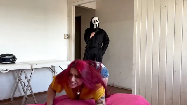 Halloween Ghostface - Oral ve Doggy ile Kıçına Boşalma