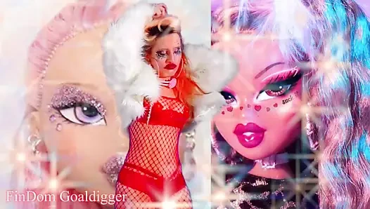 Brarie bratz dall aşırı tahrikli adam