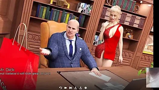 Patron mezhep boğazını kullanıyor ve onu sert sikiyor!!