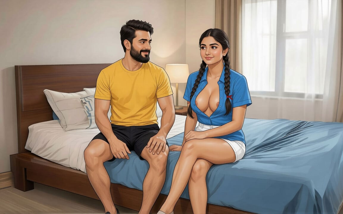 Hırsız süper pazarda cezalandırılıyor