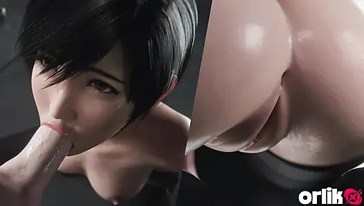 Yuffie final fantezisi 7 tamamen çıplak oral seks hizmeti - ıslak ve dağınık 4k 3D animasyon