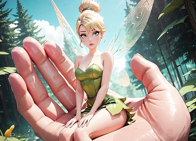 Küçük Peri Tinker Bell Evde Casting - Beni Küçülttü