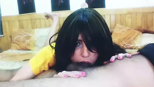 Seni boşaltıyorum! Oral seks!