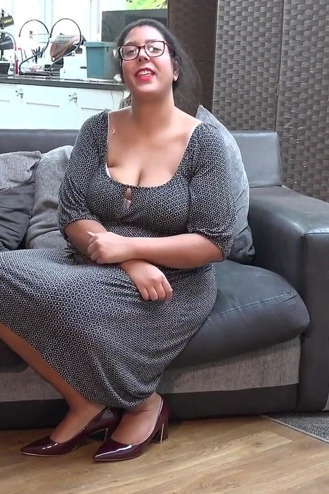 Auntjudys - Hairy BBW MILF Cassy Hill Shows off Her Big Natural Tits