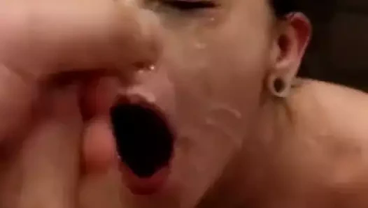 Sevimli gf yüz hoşlanır