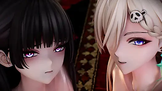 3 boyutlu anime kız sert domaltmalı ve anal - 3 boyutlu hentai hardcore