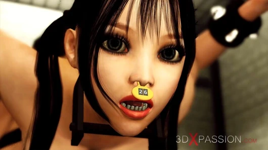 Süt hizmetçisi bölüm 2. Kelepçeli seksi büyük memeli kız ateşli transeksüel tarafından sert sikiliyor