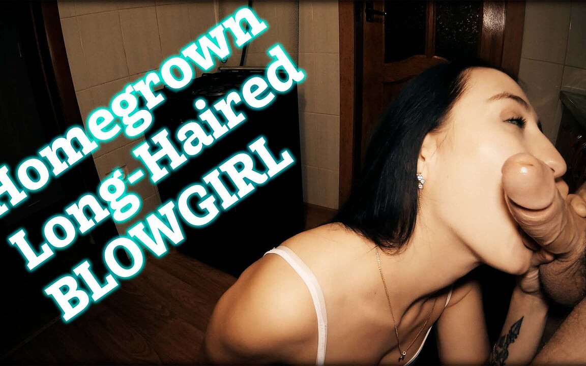 [yeniden düzenlendi] Homegrown Uzun saçlı oral kız