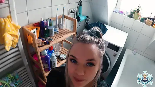 Banyoda sabah sikişi