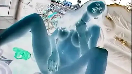 Büyük memeli egzotik güzellik edepsizleşiyor