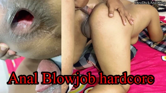 Anal oral seks devar yenge çok sert anal seks