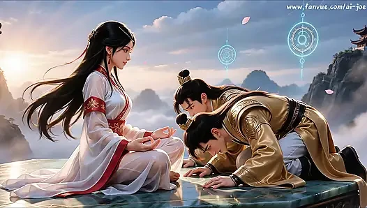 schoolmate actually wanted to in threesome. For the the younger ones, I agree to it. Ancient fairies. ep.2  AI-generated,