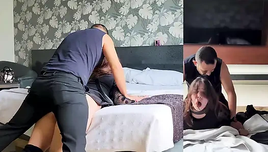 Küçük Orospu Gibi Dövüldükten Sonra Sert Seks (Bölüm 3)