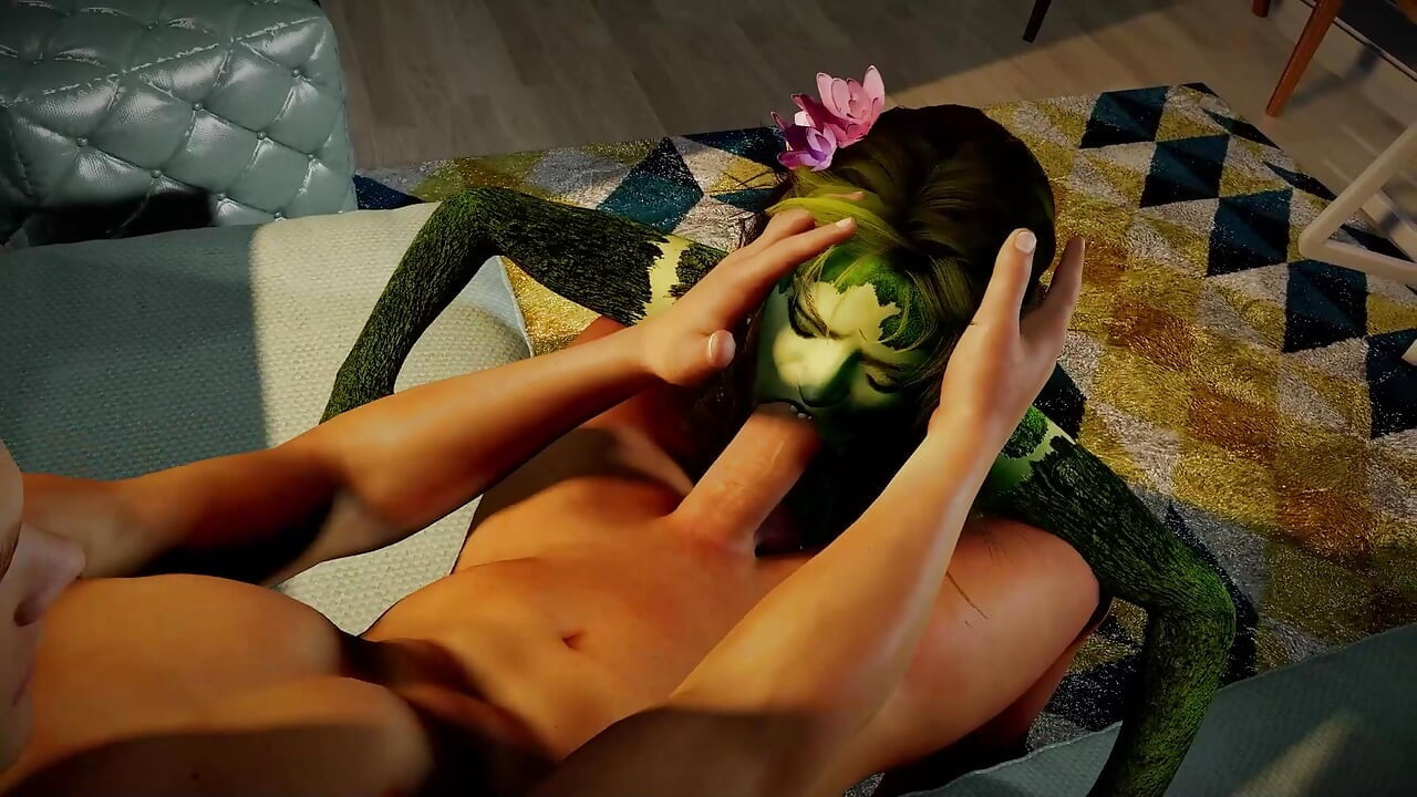 Seksi dryad bakış açısıyla yarak emiyor