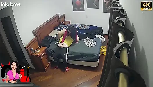Ifood Teslimatçısı Popomu Boşaltı, Cuckold Ise Her Şeyi Temizledi!