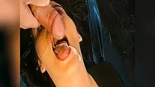 Esmer Sürtük Yüzünü Dölle Kaplıyor