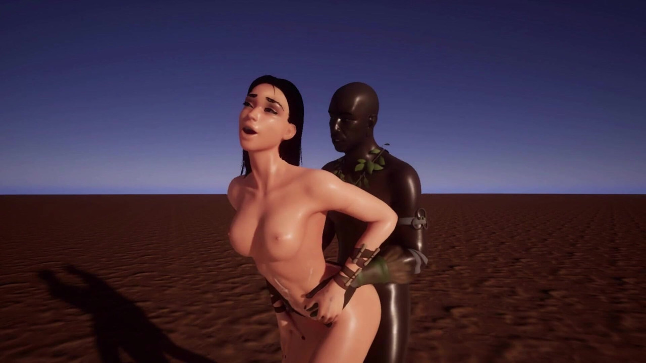 Azgın kız büyük zenci yarağıyla sikiliyor - porno videosu