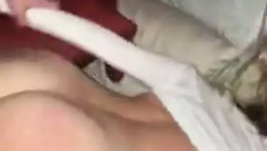 Şişman bir eşek ile sarışın