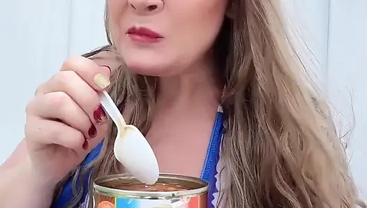 Kırmızı, beyaz ve foodie regret ile dolu