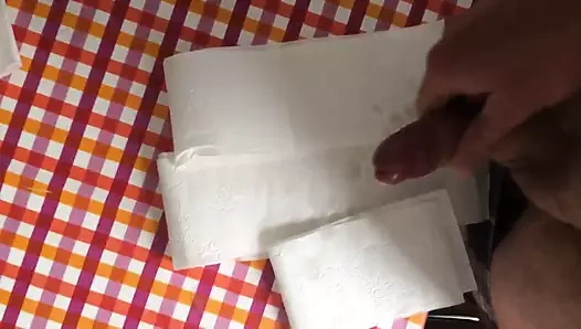 Morgenlatte abgespritzt