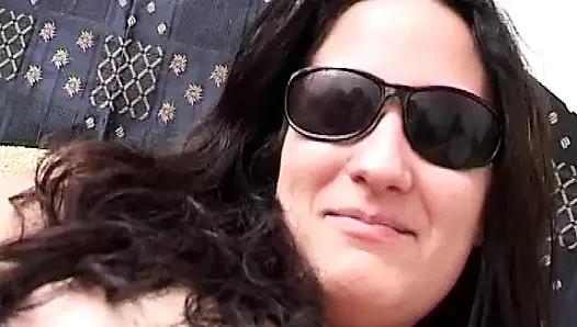 Utanmaz amatör çiftlerin İtalyan ihlalleri 4.