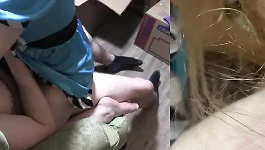 Cosplay ve sandalye seksi