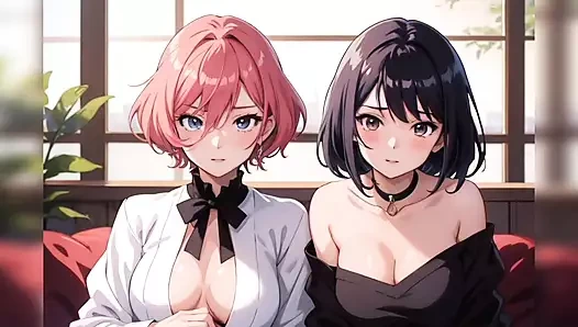 Hindi Audio Story of two lesbian Girls by Kidzy Animates. An AI-generated animated porn Story. Anime Hentai Sex