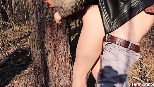 Cum üzerinde göt açık