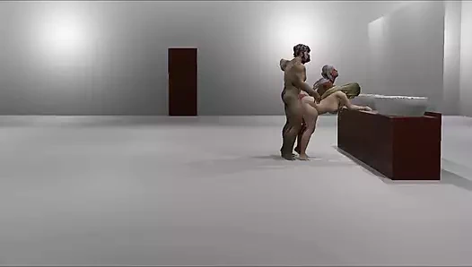 İKI HATUNLA DÖRTLÜ SEKS ÇIFTE PENETRASYON