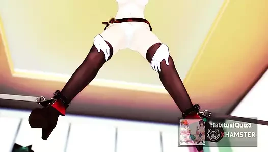 Mmd r18 Kaptan vtuber seks kaltağı 3d hentai seks orta yaşlı seksi kadın halka açık süt memeler büyük götlü memeli büyük