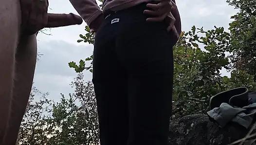 Fuck me like a wild man! Amateur Outdoor LustTaste 4k