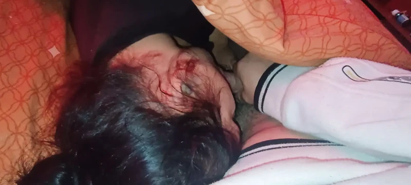 Stepdaughter sneaks under the blanket and wakes me up sucking my dick