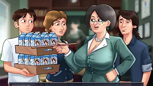 Summertime destan - üvey anne bize arabada mastürbasyon yapıyor (pt.22)