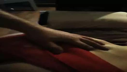 Posuwanie zony przez majteczki