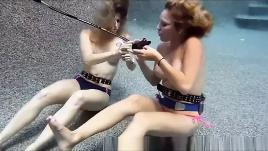 Lezbiyen scuba mastürbasyon